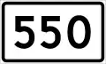 County Road 550 shield