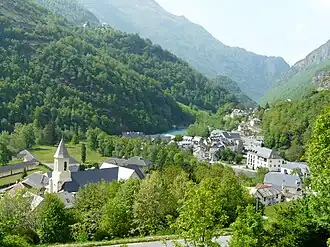 A general view of Gèdre