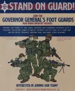 GGFG, Governor General's Foot Guards