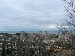 New Gagra in wintertime