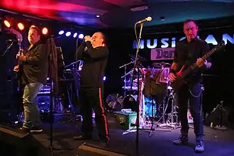 Galahad performing live, December 2018