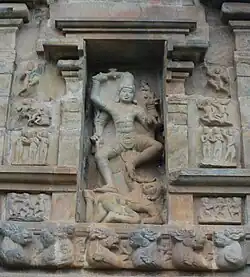 Kalantaka legend, signifying the dance of time and eternity by Shiva[47]