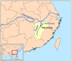 Gan River in Jiangxi