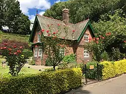 The Gardener's Cottage in West Princes Street Gardens, Edinburgh