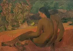 Tahitian Girl, by Gauguin (1886)