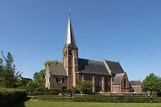 Church: the Onze Lieve Vrouwe Geboortekerk in Gellicum