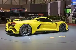 Venom F5 Concept Model Rear
