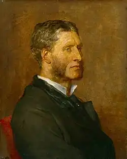 Portrait of Matthew Arnold by George Frederic Watts