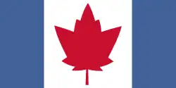 Proposed flag for Canada, by George Matthias Bist (1964)