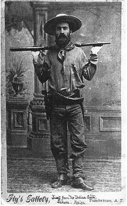 George Parsons on January 2, 1883, after returning from Sonora, Mexico.