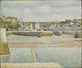 Georges Seurat, Port-en-Bessin, The Outer Harbor (Low Tide), 1888