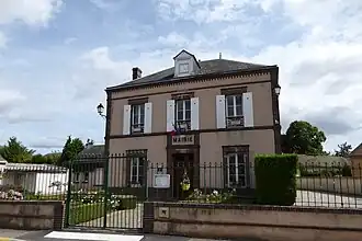 The town hall in Germainville