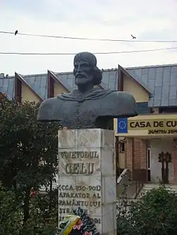 Statue of Gelou in Gilău