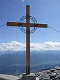Summit cross on the Hafelekarspitze