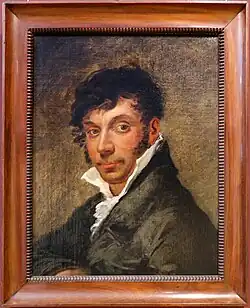 Portrait of man, priv. col.
