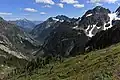 Glory Mountain (center) from Cascade Pass-Sahale Arm