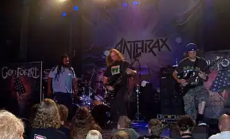 God Forbid performing in the Netherlands in 2009