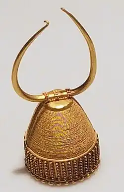 Gold jewellery from Saruq Al Hadid