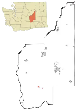 Location of Royal City, Washington