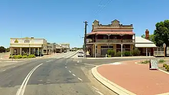 The Great Southern Highway at Pingelly, 2014