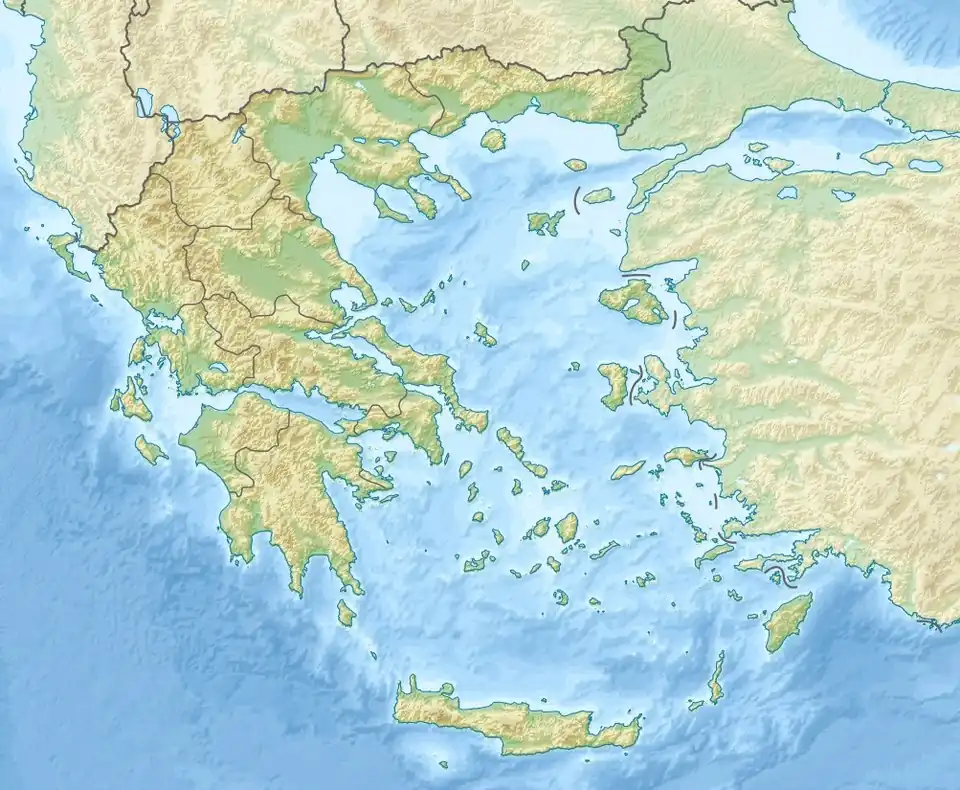 Thera is located in Greece