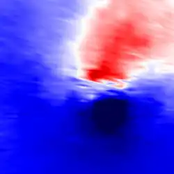 DOW radar image of the tornado