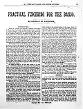 Gregory, practical fingering for the banjo, 2nd page.