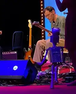 Gregory Uhlmann performing in Duffy x Uhlmann at Bob Baker Marionette Theater in Los Angeles, CA in 2024