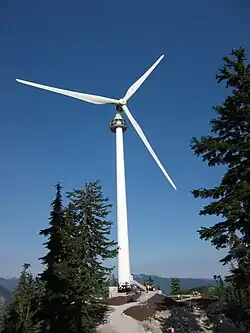 1.5 MW The Eye of the Wind at Grouse Mountain, Canada