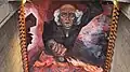 Incendiary Hidalgo, Miguel Hidalgo y Costilla mural homage in Palace of Government of Jalisco, Guadalajara, José Clemente Orozco