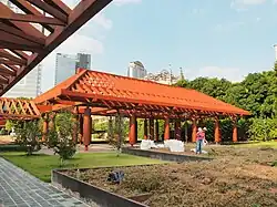 Simulation of palace corridors