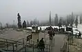 Gulmarg Gondola station in April 2013
