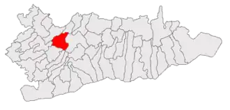 Location in Călărași County