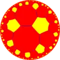 Truncated order-6 hexagonal tiling