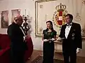 The current Supreme Grand Prior, Sandor Habsburg-Lothringen,[96] during a Supreme Grand Priory meeting in 2020 at Schönbrunn Palace