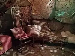 HM157, 3110 N. Broadway, Los Angeles, California. Backyard cozy space, detail. Another of the several available backyard spaces for events and film/video/photography shoots.