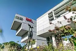 HAN Building in Nijmegen with big HAN letters