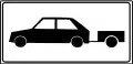 E06-5 Vehicle categories (car with a trailer)