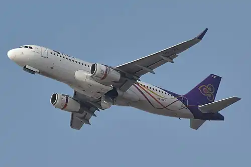 Airbus A320-232(WL) (HS-TXT) in Ribbon Livery