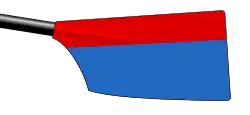Image showing the rowing club's blade colours