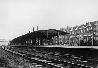 First Muiderpoort Station, between 1910 and 1915.