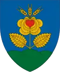 Coat of arms of Rózsaszentmárton