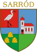 Coat of arms of Sarród