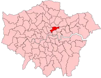 Map of constituency