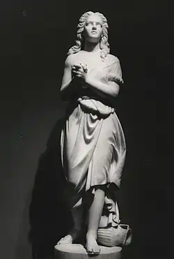 Edmonia Lewis, Hagar, 1875, photo by David Finn, ©David Finn Archive, Department of Image Collections, National Gallery of Art Library, Washington, DC