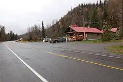 Haines Highway and Thirty-Three Mile Roadhouse