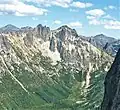 Half Moon and Wallaby Peak from Early Winters Spires