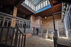 The changing room of the hammam