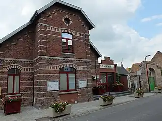 The town hall in Hamel