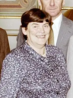 Hanna Kvanmo in 1981.